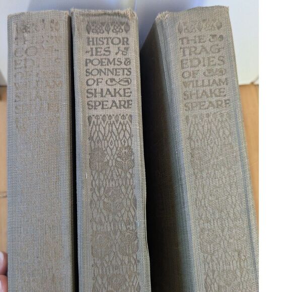 Everyman's Library #'s 153,154,155 - Shakespeare - Poetry and Drama Books - 1927 - Picture 2 of 9